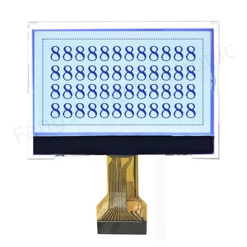 OEM ODM COG LCD Display ประเภทการแสดงภาพและตัวอักษร ประเภท 16x2 COG Module Chip on Glass (COG)