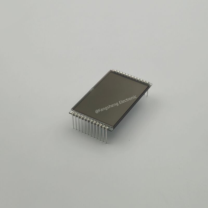 Custom TN Positive Segment LCD สำหรับเครื่องวัดอุณหภูมิและไฮโกรมิเตอร์แผงจอแสดงผล LCD Positive Segment แบบสะท้อนแสง TN STN โรงงาน FSTN