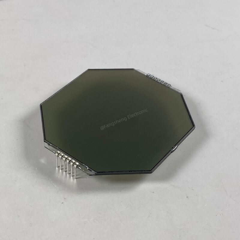 Custom HTN จอแสดงผล LCD Monochrome 7 Segment LCD สำหรับเทอร์โม Tn Htn Postive Transflective 7 Segment LCD แผงหน้าจอ LCD