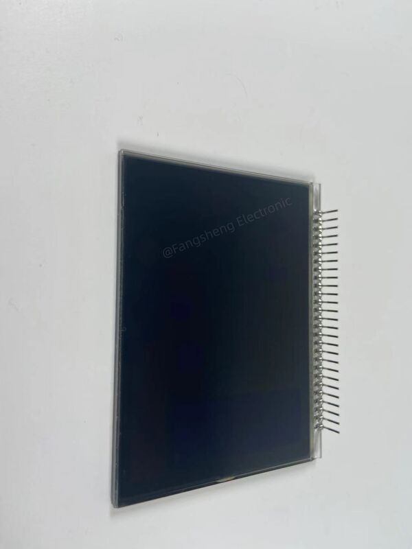 Custom Segment LCD Screens For Industry Control Thermostat Negative VA LCD Display VA LCD Glass