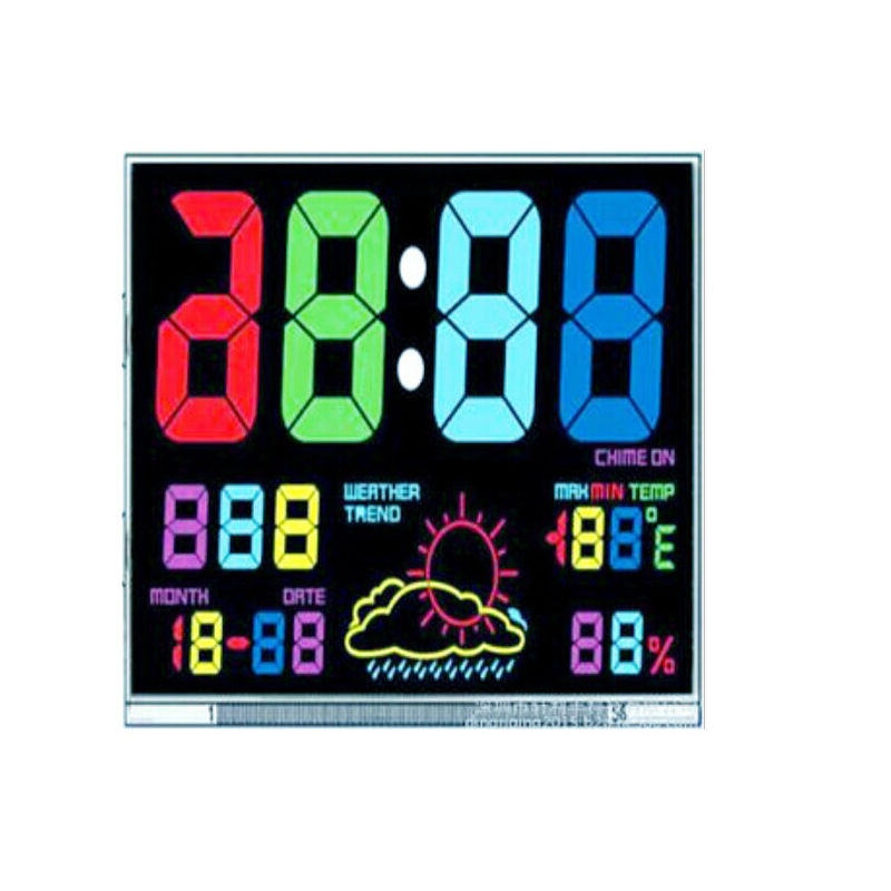 จอแสดงผล LCD 7 Segment VA สำหรับอุปกรณ์ทางการแพทย์, เครื่องวัดระดับน้ำตาลในเลือดแบบ Va Lcd Panel