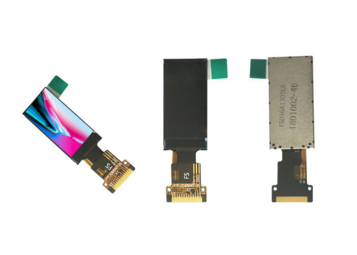 80 RGB * 160 ความละเอียดจอแสดงผล TFT LCD 0.96 นิ้วสำหรับสวมใส่อุปกรณ์