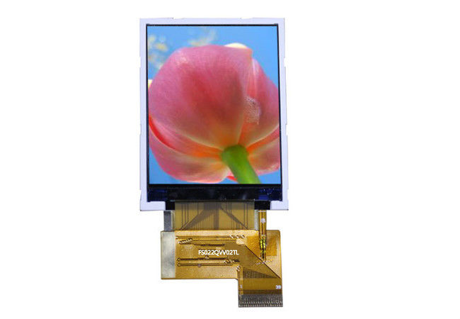 จอแสดงผล TFT LCD 250Cd / M2 IPS 240 * 320 จุดใบรับรอง ISO 2.2 นิ้ว