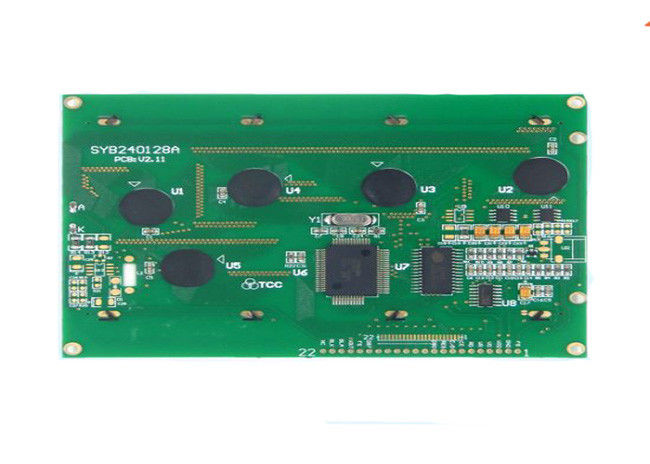 T6963c คอนโทรลเลอร์ 22 Pins Led Dot Matrix Display, 5.1 นิ้ว 240 X 128 Spi โมดูลจอแสดงผล Lcd
