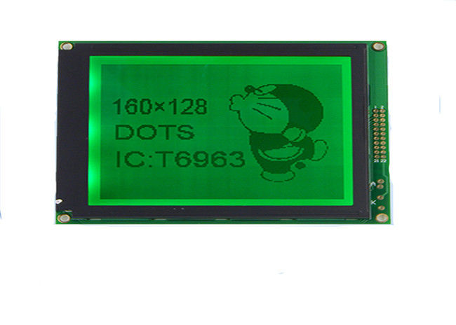 โมดูลตัวอักษร LCD 160 X 128, SMT Portable 5 นิ้ว LCD Display Module