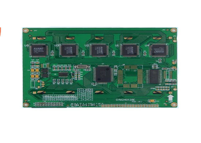 5.3 นิ้วกราฟิก LCD โมดูล 240 X 128 ความละเอียด STN ควบคุมเชิงลบ T6963c