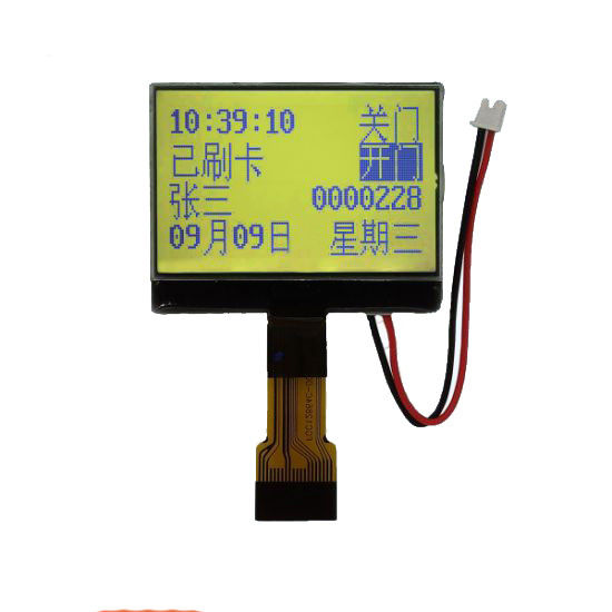 ไดรฟ์แบบคงที่ 128 X 64 Square LCD Display, LCM Monitor โมดูลจอแสดงผล LCD ขนาดเล็ก