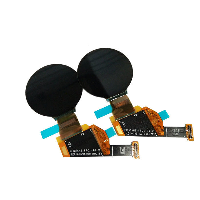 SPI / MIPI 350 Nits จอแสดงผล OLED ที่กำหนดเอง, 1.19 นิ้วจอแสดงผลกราฟิก Micro OLED