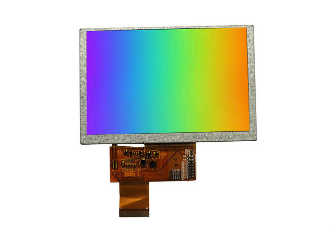 จอแสดงผล TFT LCD ขนาด 5 นิ้วหน้าจอสัมผัส TFT อุตสาหกรรม TFT LCD Module ความละเอียด LCD 800 * 480