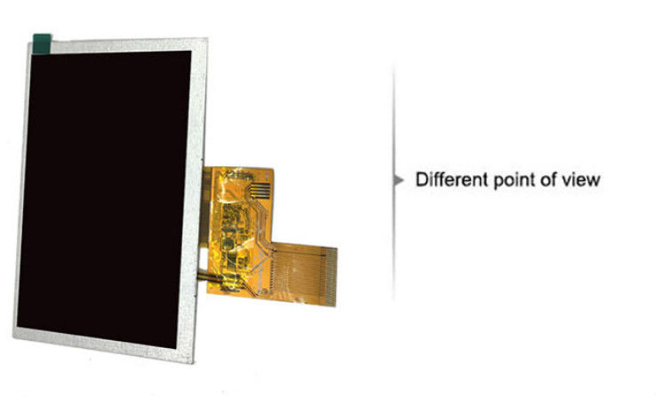 จอแสดงผล TFT LCD ขนาด 5 นิ้วหน้าจอสัมผัส TFT อุตสาหกรรม TFT LCD Module ความละเอียด LCD 800 * 480