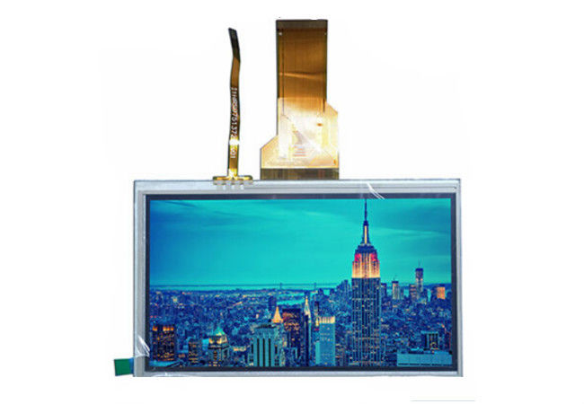 แผงหน้าจอ LCD ขนาด 7 นิ้ว 1024 * 600 IPS TFT LCD Capacitive Touchscreen Panel ที่มีส่วนต่อประสานแบบ Lvds