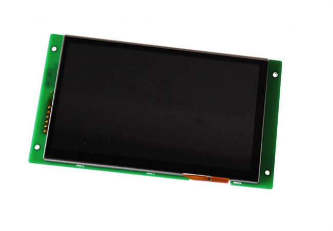 7 นิ้ว 800 * 480 Uart หน้าจอสัมผัส Capacitive ที่มีอินเตอร์เฟซ RS232 / TTL สำหรับราสเบอร์รี่ Pi