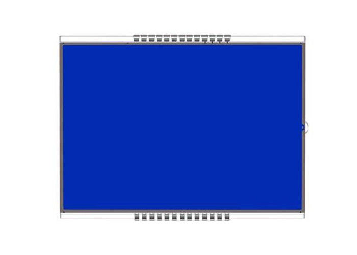 ปรับแต่งจอแสดงผล LCD 7 Segment HTN Negative Lcd Blue Backgound Display สำหรับ Sport Equiment