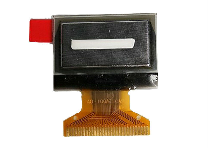0.96 นิ้วโมดูลจอแสดงผล OLED 12,864 Dot Matrix แสดงผลพลังงานต่ำสีขาว