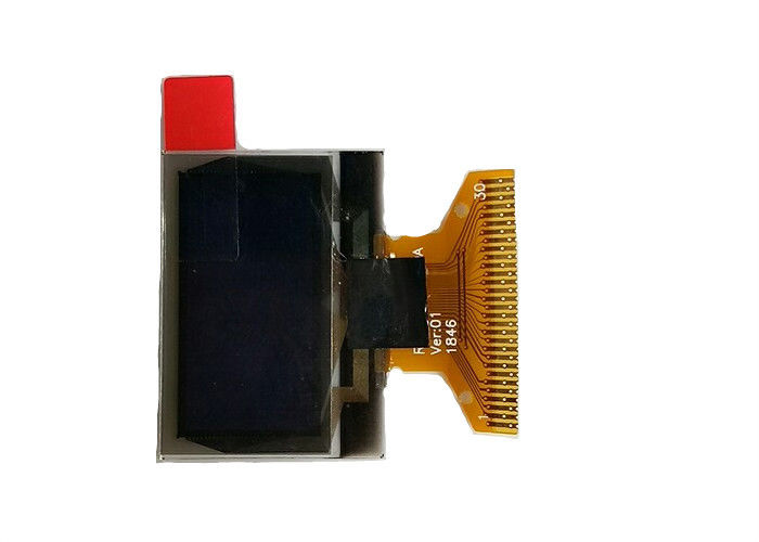 0.96 นิ้วโมดูลจอแสดงผล OLED 12,864 Dot Matrix แสดงผลพลังงานต่ำสีขาว