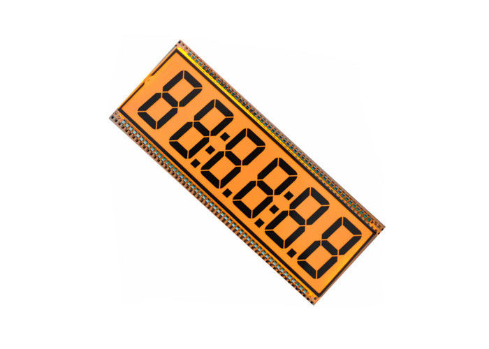 จอแสดงผล Lcd แบบกำหนดเอง 7 Segment Lcd Reflective Display Module TN Digit Lcd Postive Display สำหรับเครื่องวัดอุณหภูมิ Hygro