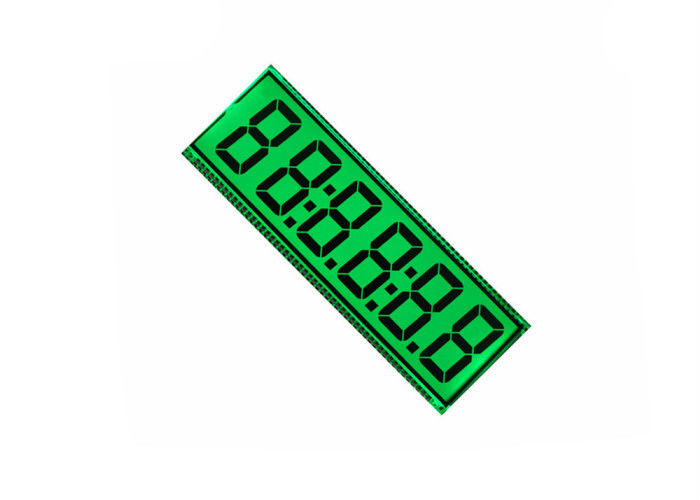 จอแสดงผล Lcd แบบกำหนดเอง 7 Segment Lcd Reflective Display Module TN Digit Lcd Postive Display สำหรับเครื่องวัดอุณหภูมิ Hygro
