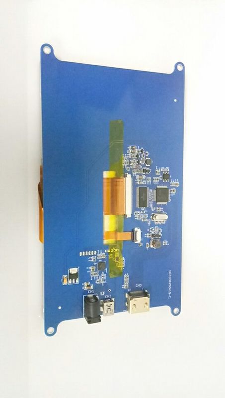 หน้าจอ HDMI ความสว่างสูง และแผ่นพีซีบีไดรฟ์บอร์ด สําหรับราสเบอรี่พาย 3 6 ชั่วโมง มองทิศทาง 7 นิ้ว