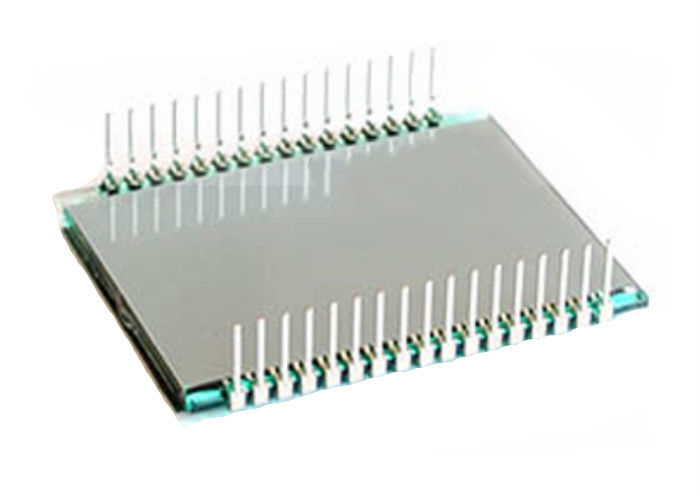 ตัวเลข 7 ส่วน TN จอแสดงผล LCD สะท้อนแสงขนาดที่กำหนดเองสำหรับเครื่องวัด 3.3V