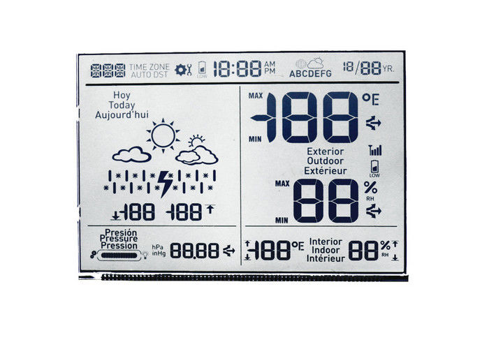 มุมมองที่กว้างโมดูลการแสดงผล LCD FSTN สำหรับผลิตภัณฑ์อิเล็กทรอนิกส์
