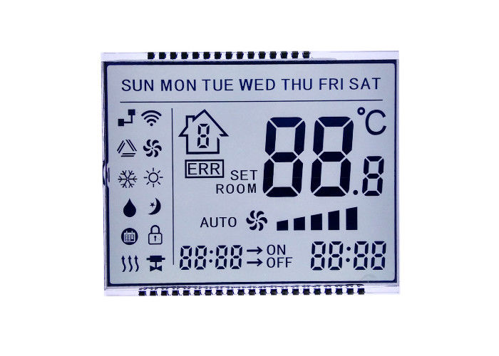 จอแสดงผล LCD ความคมชัดสูง STN 7 การดูภาพในมุมกว้างสำหรับผลิตภัณฑ์อิเล็กทรอนิกส์