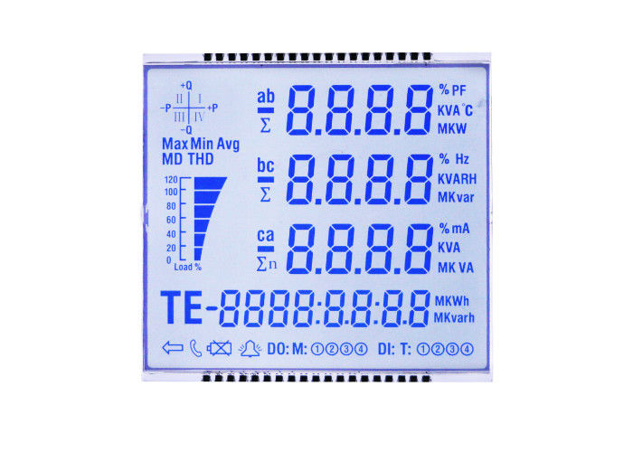 จอแสดงผล LCD ความคมชัดสูง STN 7 การดูภาพในมุมกว้างสำหรับผลิตภัณฑ์อิเล็กทรอนิกส์