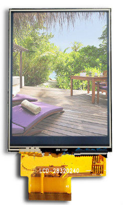 โมดูล TFT LCD ความละเอียดสูง 2.8 นิ้ว 240RGB x 320 พร้อม ILI9341 IC และส่วนต่อประสาน MCU / RGB
