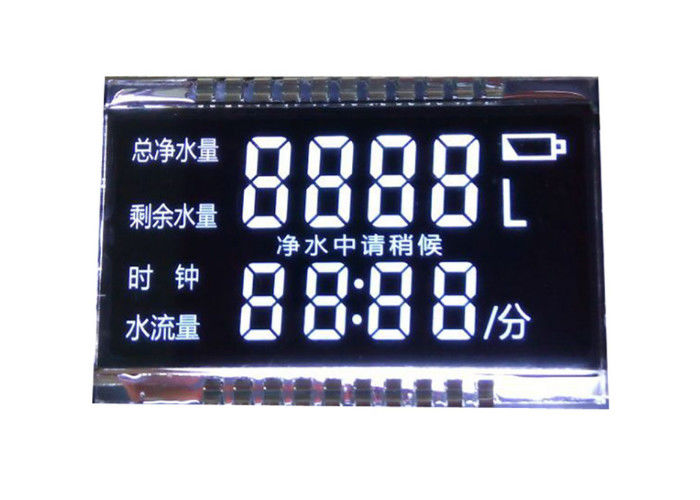 Pin Interface โมดูลจอแสดงผล Lcd ความคมชัดสูง VA จอแสดงผลเชิงลบ 3.3V 7 ส่วนการแสดงผล Lcd