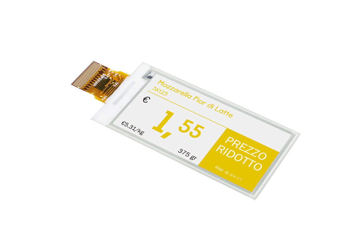 2.13″ 122RGB * 250 E Ink Display สำหรับป้ายราคาอิเล็กทรอนิกส์