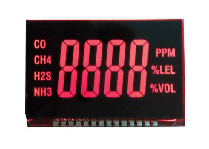 หน้าจอแสดงผล LCD เชิงลบ โมดูลจอแสดงผล LCD ความคมชัดสูง หน้าจอแสดงผล LCD 7 ส่วน โมดูล LCD ขาวดำ