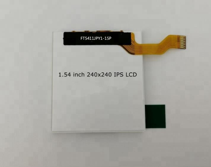 จอ LCD ขนาดเล็ก TFT 1.54 นิ้วจอ LCD 240 x 240 IPS TFT LCD Display พร้อมอินเทอร์เฟซ SPI