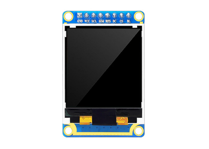 จอแสดงผล LCD ดีไซน์ใหม่ 1.44 นิ้วโมดูลจอแสดงผล TFT LCD 128 x 128 โมดูล LCD TFT