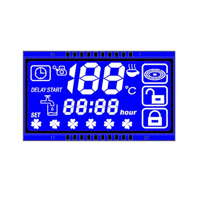 อุปกรณ์ความงามขนาดที่กำหนดเองจอแสดงผล Lcd, 6 โมงเย็นจอแสดงผล LCD HTN ลบ
