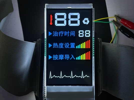 ราคาปลีก VA กลุ่มจอ LCD จอควบคุม PIN สี ไฟหลังสีขาว สําหรับเครื่องนวด
