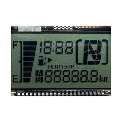 สภาพสูง Custom HTN LCD Display รูปทรงแปด มโนโครม 7 ภาค จิตรภาพจอ LCD สําหรับเครื่องมือจักรยานยนต์