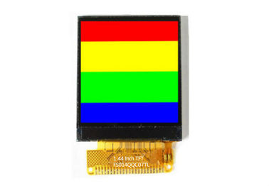 จอแสดงผล TFT LCD ขนาดเล็ก 1.44 นิ้วพร้อมโมดูล MCU อินเตอร์เฟส Lcd สำหรับบ้านอัจฉริยะ