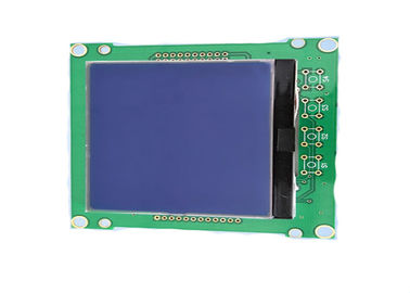 จอแสดงผล Blue Lcd Dot Matrix, 3.7 นิ้วแถว / คอลัมน์ขับเคลื่อนหน้าจอ Dot Matrix