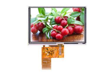5.0 นิ้วจอแสดงผล TFT LCD 800 * 480 หน้าจอสัมผัส 16/18/24 บิตอินเตอร์เฟซ RGB หน้าจอความสว่างสูง Tft