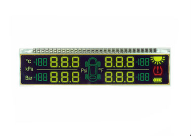 กำหนดเอง 3v 5v FSTN หน้าจอ Lcd ด้วยพินโลหะ Connetor 7 เซ็ก