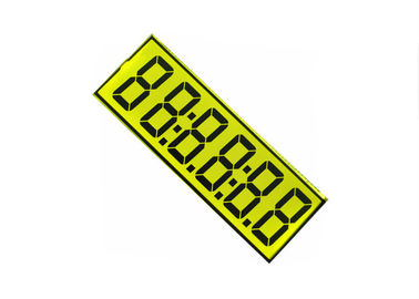 จอแสดงผล Lcd แบบกำหนดเอง 7 Segment Lcd Reflective Display Module TN Digit Lcd Postive Display สำหรับเครื่องวัดอุณหภูมิ Hygro