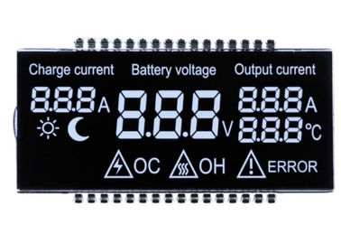 Pin Interface โมดูลจอแสดงผล Lcd ความคมชัดสูง VA จอแสดงผลเชิงลบ 3.3V 7 ส่วนการแสดงผล Lcd