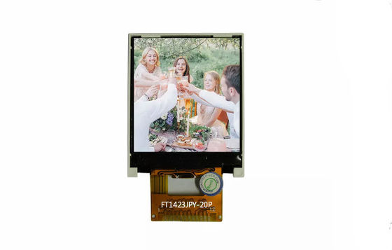 จอ LCD ขนาดเล็ก 1.44 นิ้วโมดูลจอแสดงผล TFT LCD 128 x 128 โมดูล LCD สี TFT ST7735S หน้าจอแสดงผล TFT Lcd ไดรเวอร์