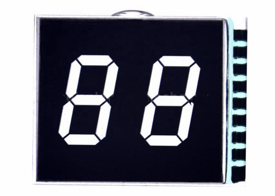 7 Segment VA โมดูลจอแสดงผล LCD ขนาดที่กำหนดเองหน้าจอ LCD ลบ Lcd Display Digit 16 Segment Lcd โมดูล