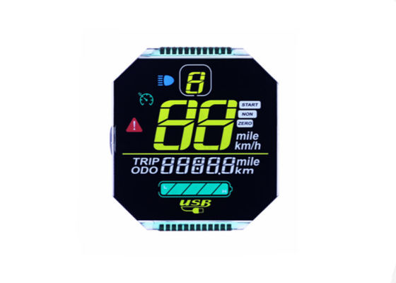 โมดูล Lcd แบบกลม 7 เซ็กเมนต์