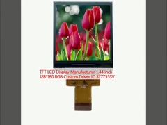TFT LCD Display ผู้ผลิต 1.44 นิ้ว 128 * 160 RGB ไดรเวอร์ที่กําหนดเอง IC ST7735SV